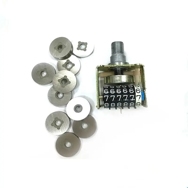 Alnico magnets used in analog speedometers with standard dimensions