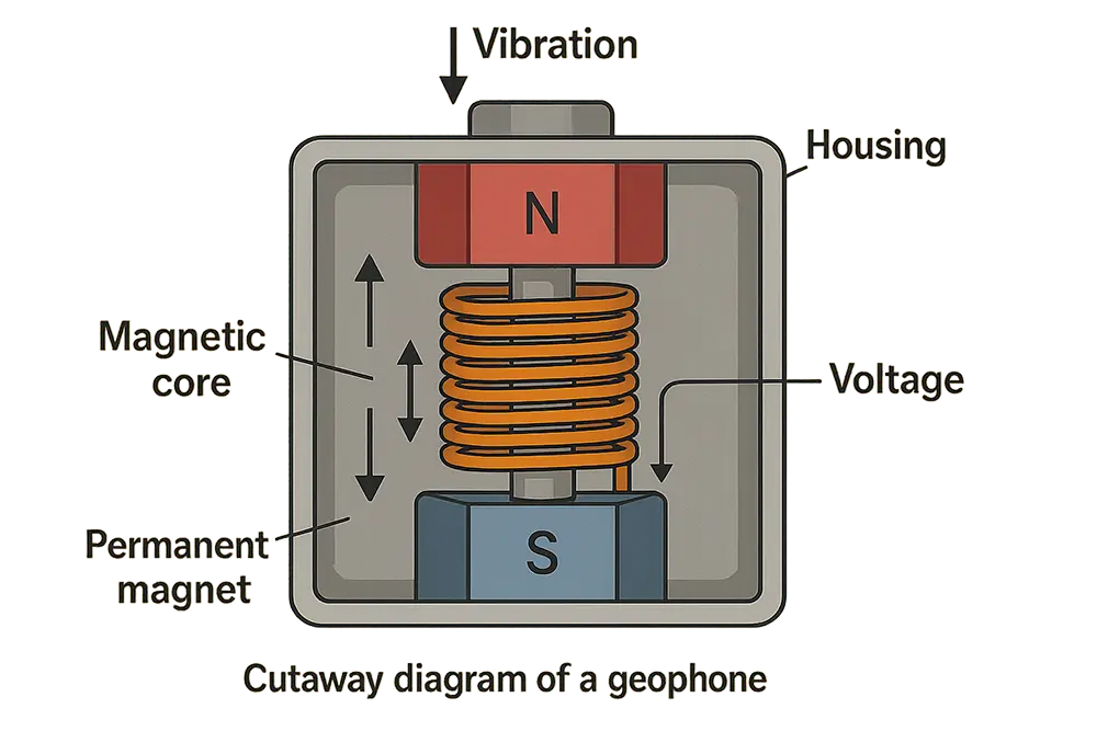 Geophone Magnet Principle: Types, Frequency Response, and Magnet Selection
