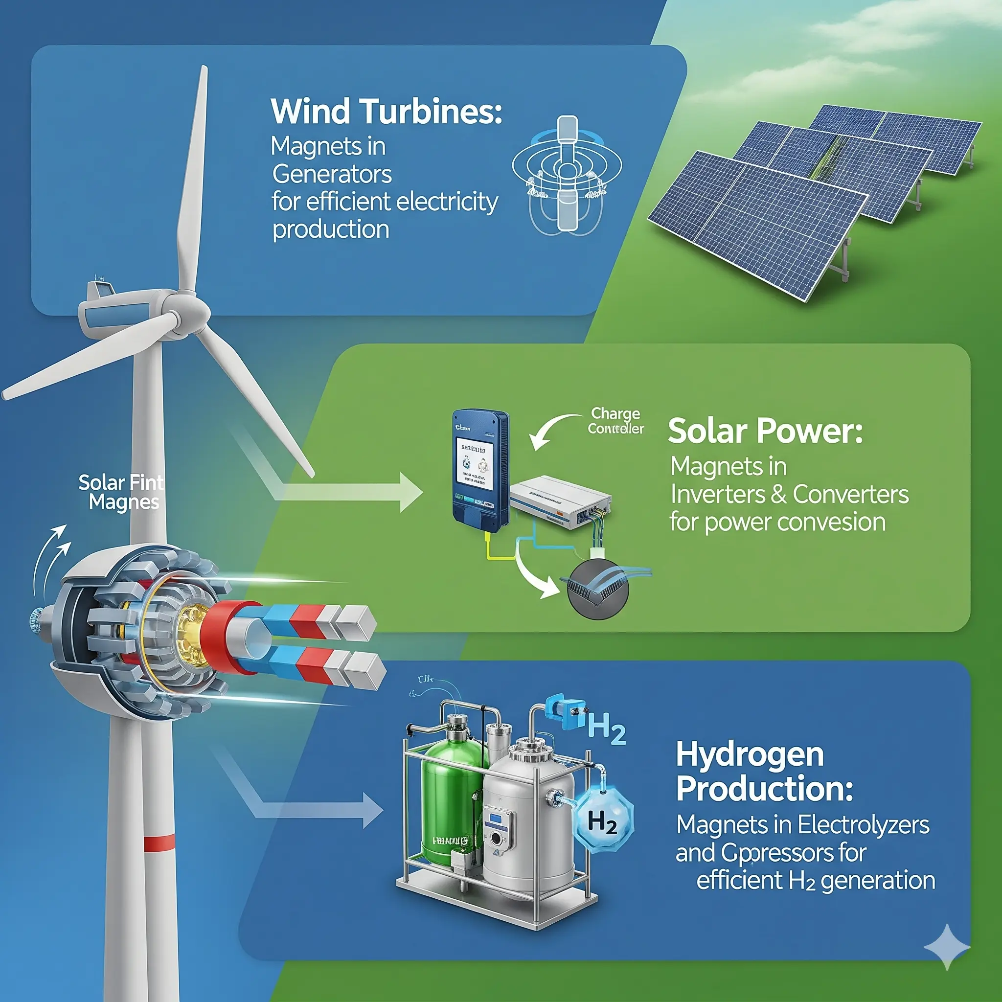 The Role of Magnets in Green Power Generation
