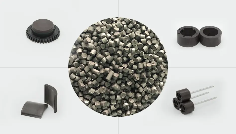 SmFeN Bonded Magnets