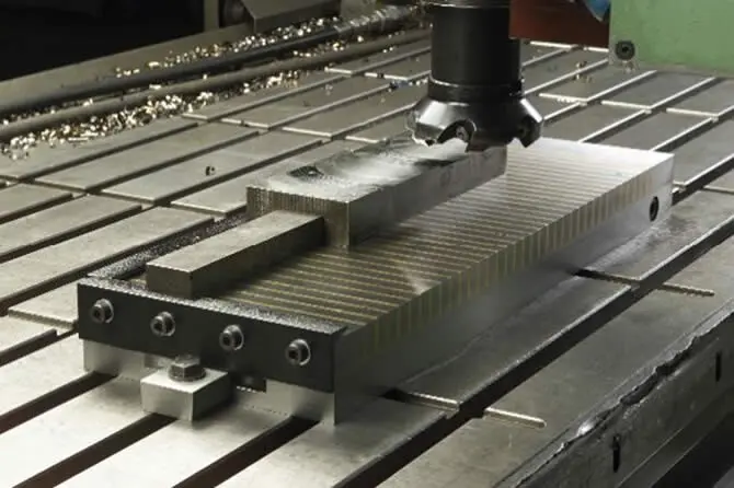 Examples of Alnico in magnetic chucks and adjustable field systems for industrial use