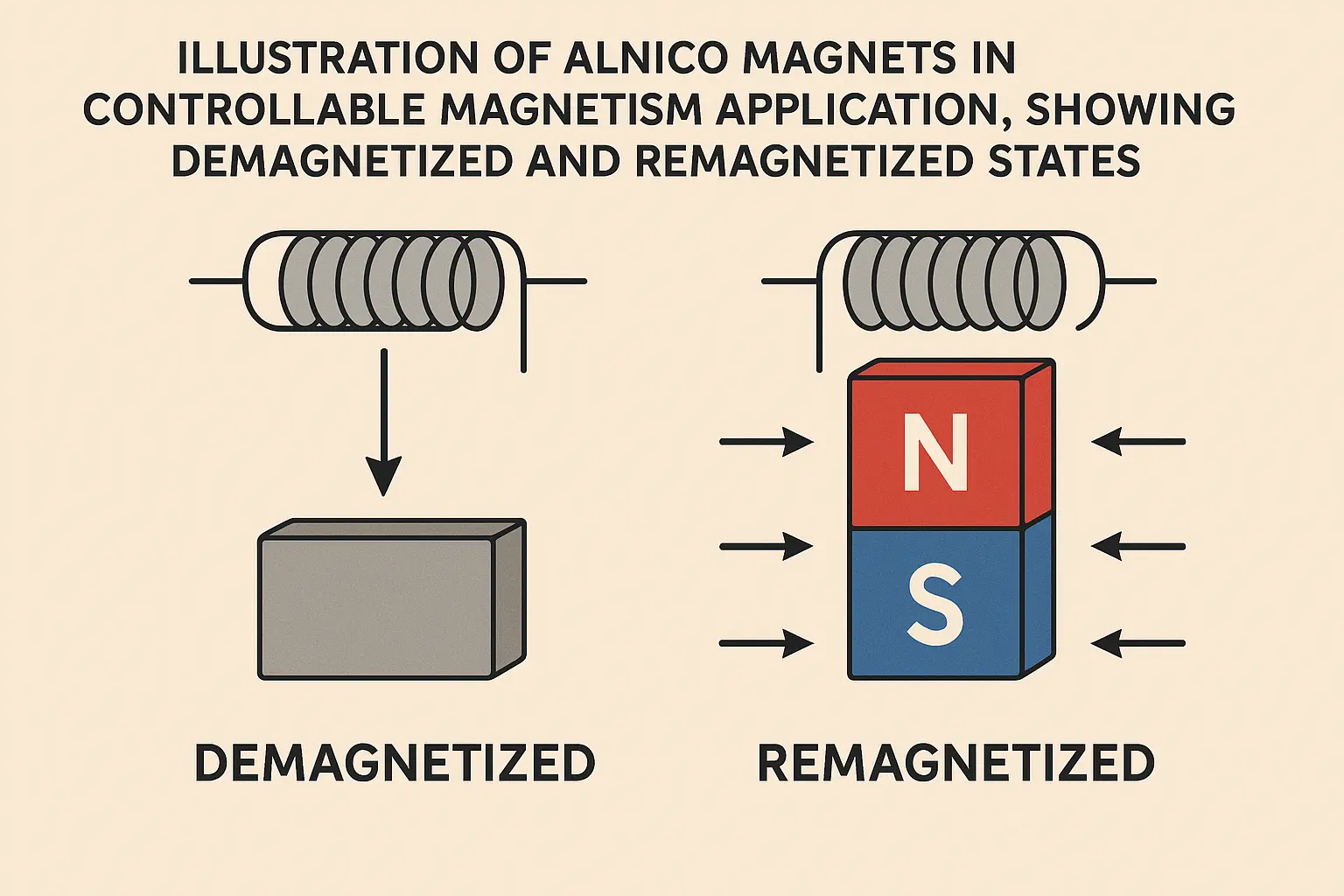 Demagnetizing and Remagnetizing Alnico Magnets: How Controllable Magnetism Powers Special Applications