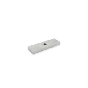 Alnico 3 LN10 block magnet 72*20*6*D6mm