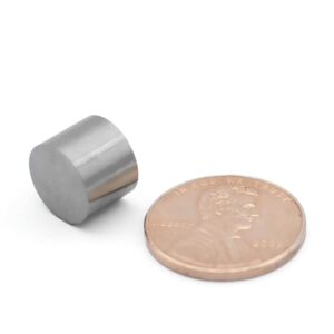 Alnico Magnet Type 8 Cylindrical Magnet Outer Diameter 10.4x Height 8 mm Round Bar Magnet