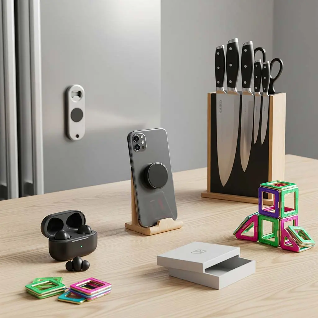 the application of magnets in consumer products