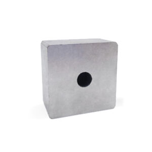 Alnico 5 type AlNiCo 5 electric permanent magnet chuck with square magnet 45x45x25x aperture 10mm