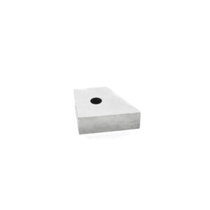 Alnico 5 LNG40 block magnet 24*29.75*10*D5.5mm